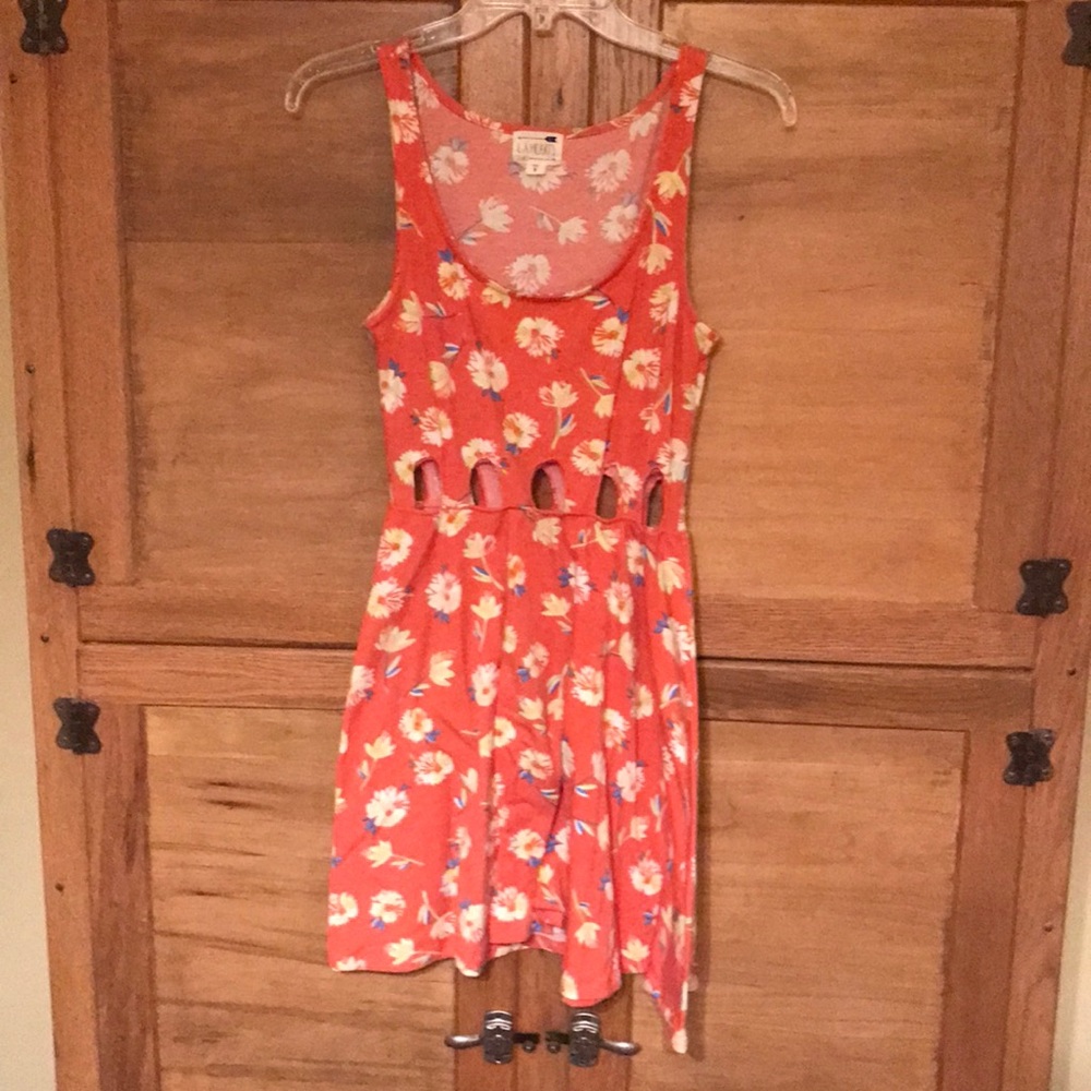 Mini floral sun dress